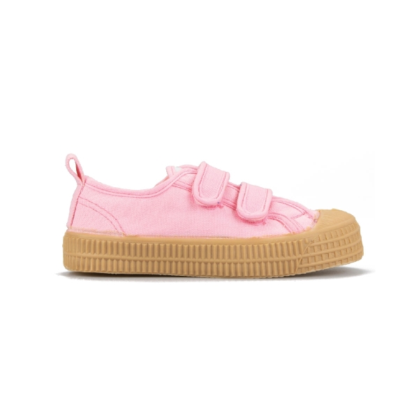 Kids' Novesta S.M.Kid Velcro 03 Rz / 003 Trnsp Sneakers Pink | OuYTpaJ5GLC