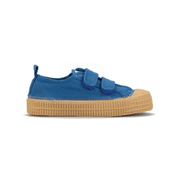 Kids' Novesta S.M.Kid Velcro 92 Az / 003 Trnsp Sneakers Blue | ZSg5TE6RV7m