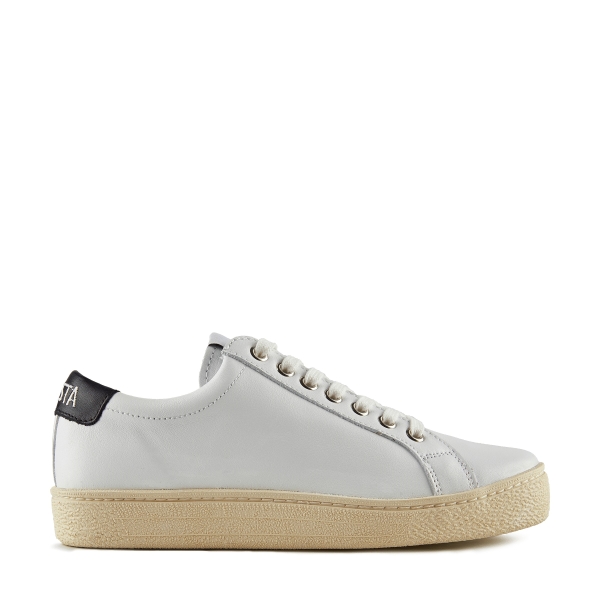 Men's Novesta Itoh / 106 Ecru Flat Shoes White | qFj53TMpl5W