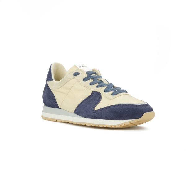 Men's Novesta Marathon Running Shoes Navy / Beige | NDYQAxgxaNd