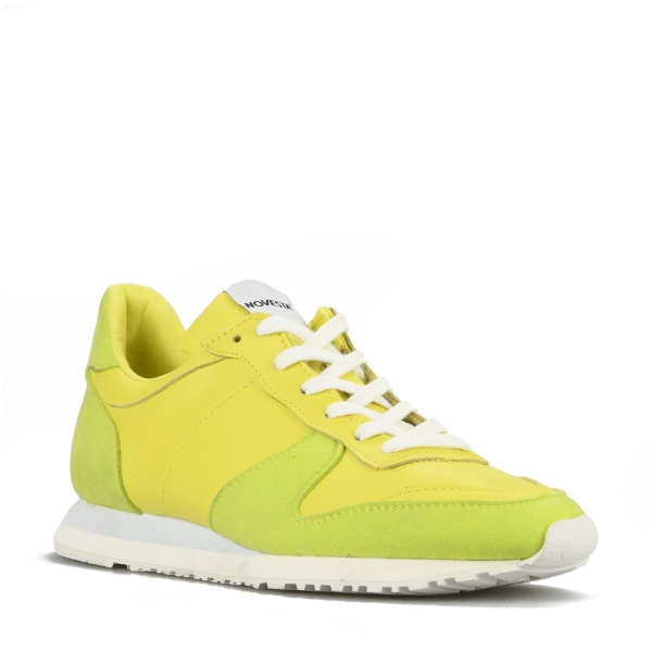 Men's Novesta Marathon Vegan Al Running Shoes Yellow | PpaMZMf8Q9w