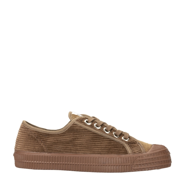 Women's Novesta S.M. Cord Brwn l.Brwn / 451 Brwn Flat Shoes Brown | mGnWUIUiwNS