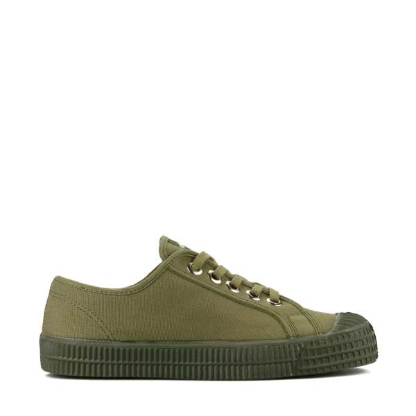 Women's Novesta Star Master Mono 42 Military Flat Shoes Dark Green | miCUTCziWp8